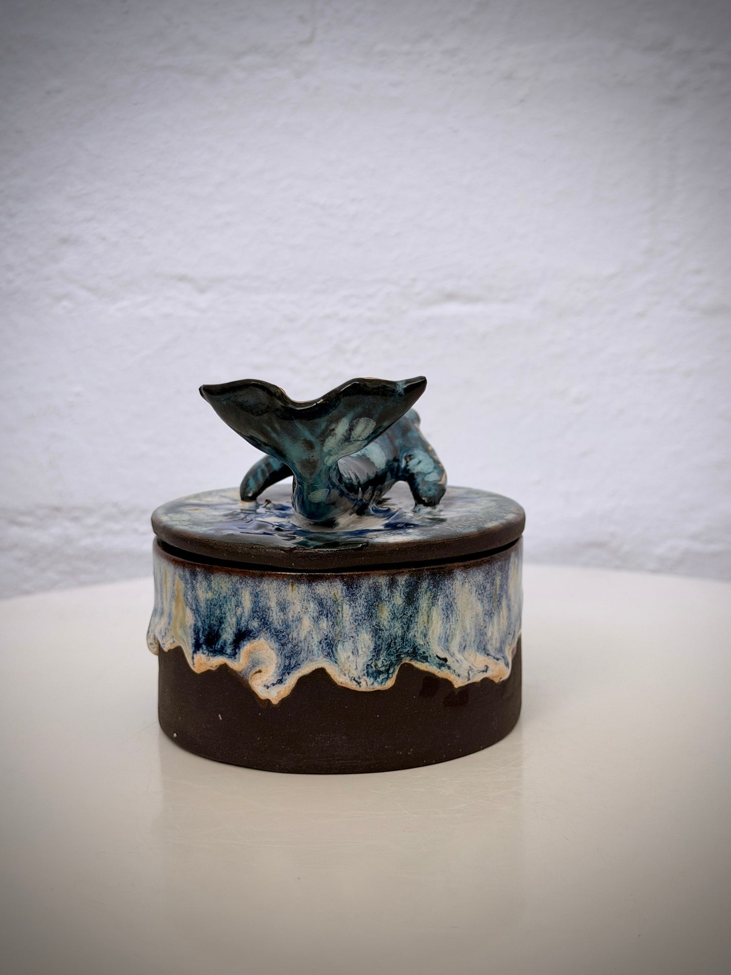 Whale keepsake Lidded Jewellery Box
