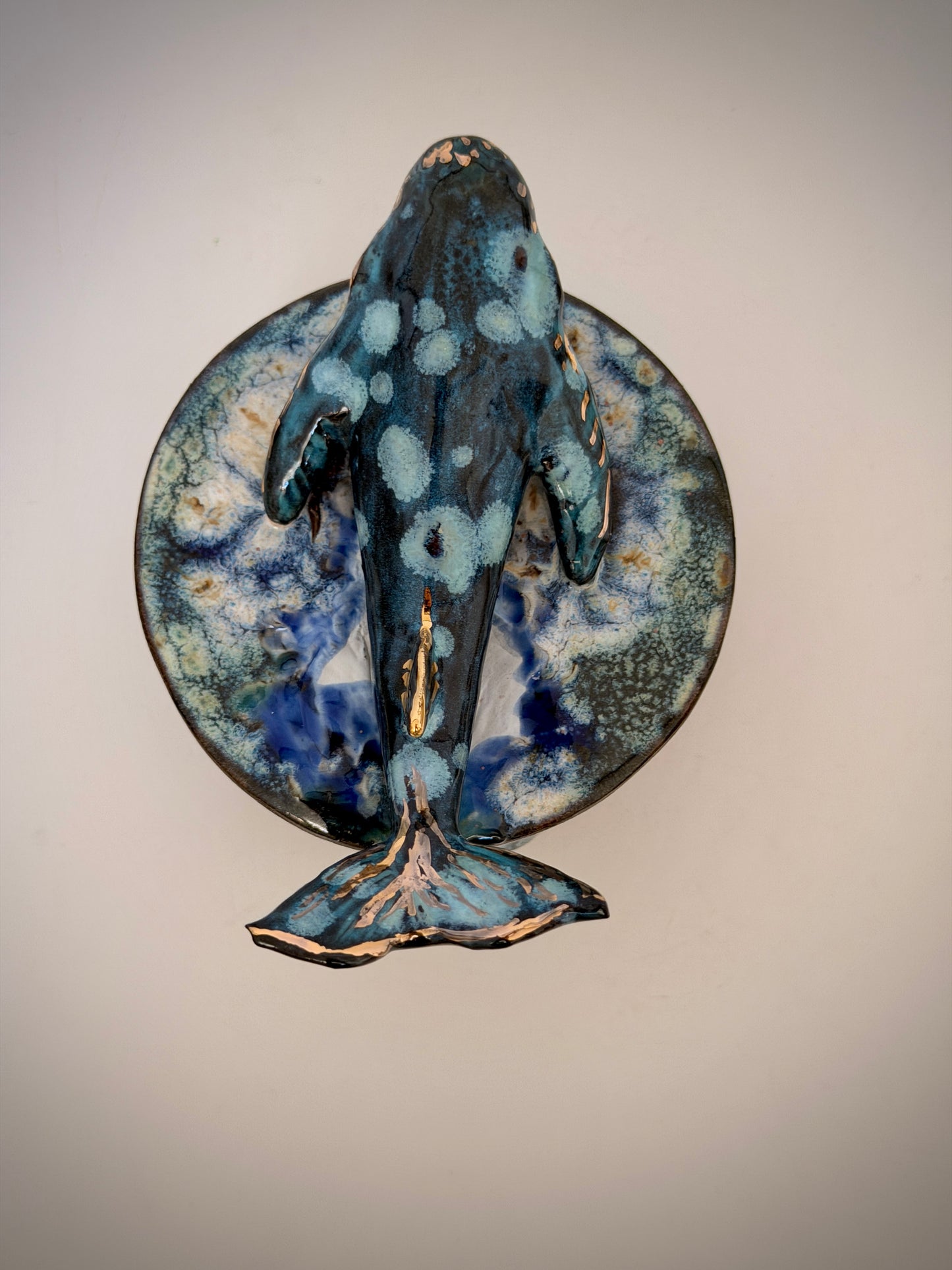 Whale keepsake Lidded Jewellery Box