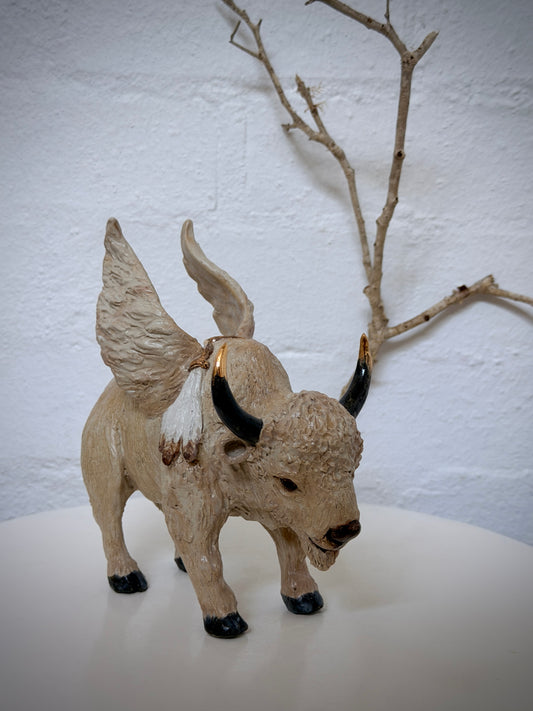 Winged White Buffalo