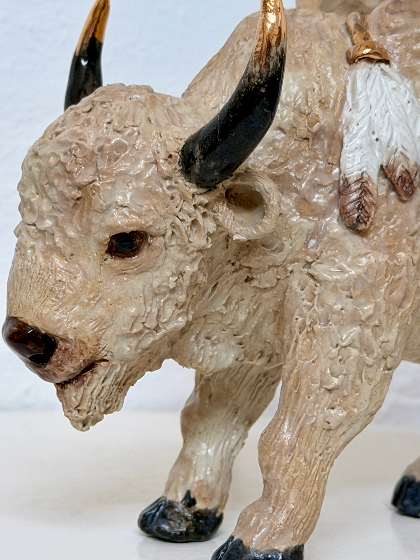 Winged White Buffalo