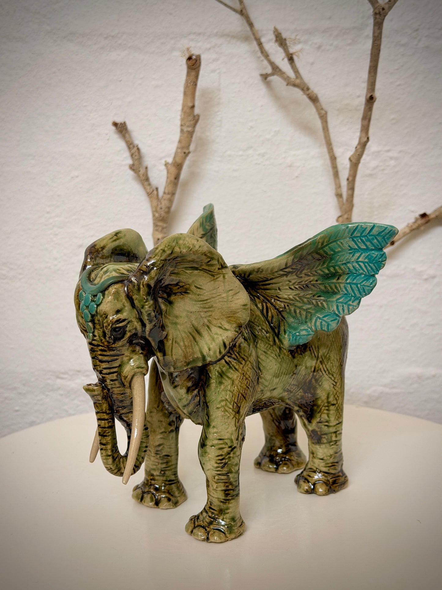 Winged Large Elephant