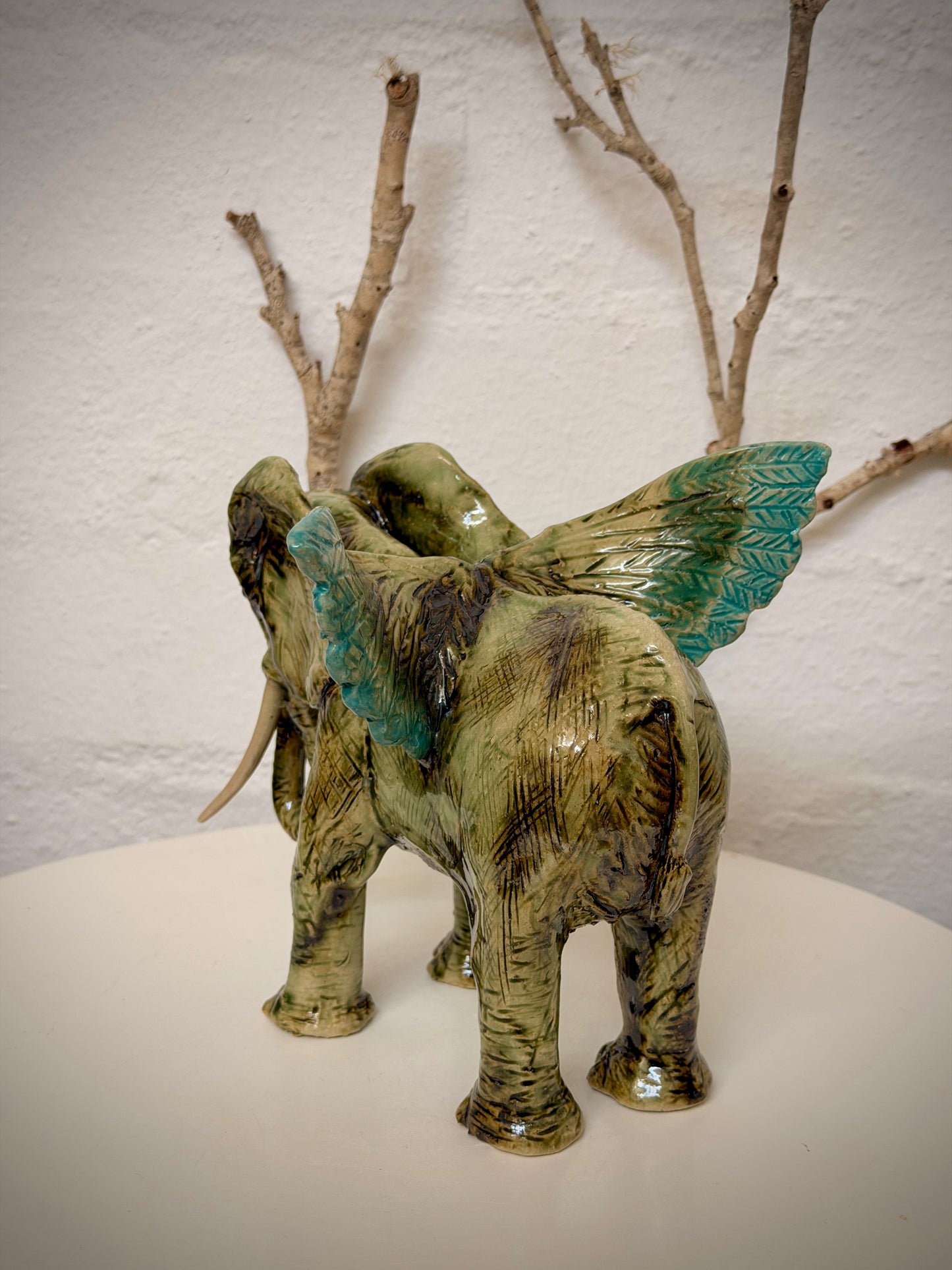 Winged Large Elephant