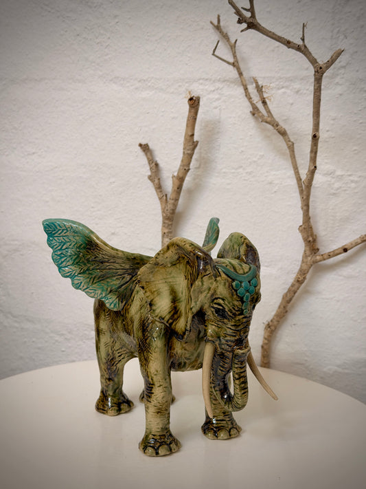 Winged Large Elephant